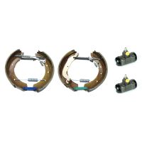 Rear brake shoe set kit large brake Brembo