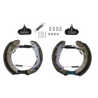 Brake shoe set rear