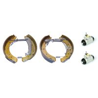 Rear brake shoe set kit large brake Brembo