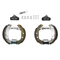 Brake shoe kit pre-mounted