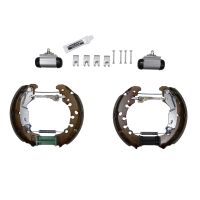 Brake shoe kit pre-mounted Lockheed
