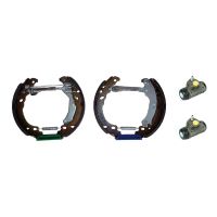 Rear brake shoes kit pre-assembled + ABS