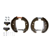 Brake shoe kit pre-mounted