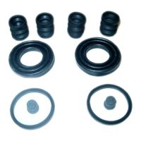 Brake caliper cuffs set rear