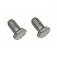 Mounting screw for brake disc