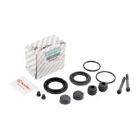 Cuff, guide sleeves, front brake caliper