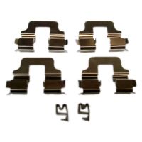 4 x clamps for brake pads front -screws