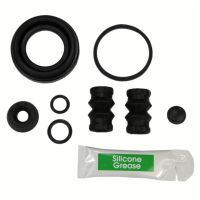 Brake caliper cuffs set rear