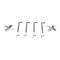 Accessory kit for disc brake pads