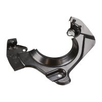 Left anchor plate, left splash guard