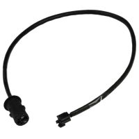 Warning cable contact brake lining wear