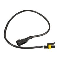 Warning cable contact Brake pad wear