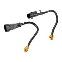 Warning contact, wear sensor