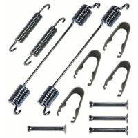 Spring set for drum brake