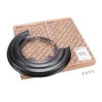 Anchor plate at the rear left