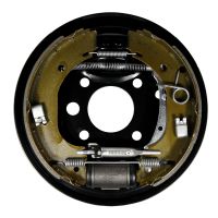 Anchor plate right pre-mounted wheel brake cylinder 25.4