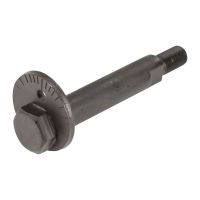 Eccentric screw lower front wishbone