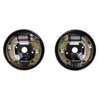 Brake kit pre-mounted on anchor plates