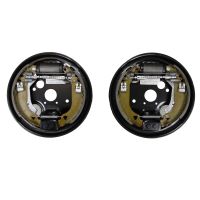 Brake kit pre-mounted on anchor plates