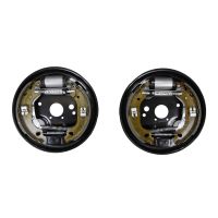 Brake kit pre-mounted on anchor plates