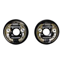 Brake kit pre-mounted on anchor plates