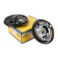 Brake kit pre-mounted on anchor plates