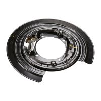 Parking brake kit on left anchor plate