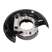Brake kit with anchor plate, rear right