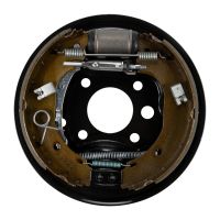 Brake kit pre-assembled on right anchor plates