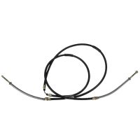 Handbrake cable L1=2670 L2=2 x 1000 mm