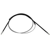 Handbrake cable ALKO axle L1=3570 L2=2 x 620 mm