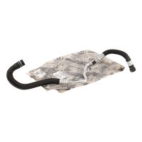 Power steering hose from the power steering reservoir