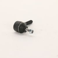 Tie rod end in front with lock nut