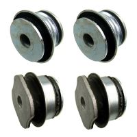Set of silent bushings rear axle body