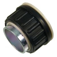 Silent bushing front axle