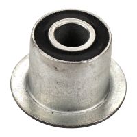 Silent bushing leaf spring