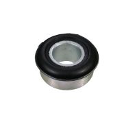 Silent bushing front axle