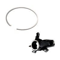 Front right steering knuckle including snap ring