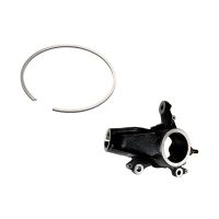 Front left steering knuckle including snap ring