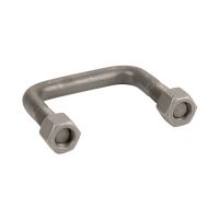 Mounting bracket leaf spring