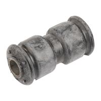 Silent rubber in rear leaf spring