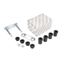 Suspension leaf spring shackle, tighten nuts only with 85 Nm = 8.5mkp!!!