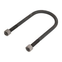 Mounting bracket for leaf spring M12 W = 80 L = 175