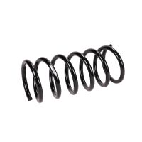 Coil spring in front