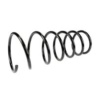 Coil spring in front