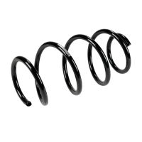 Coil spring in front