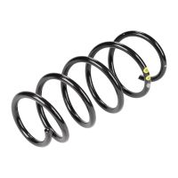 Coil spring in front