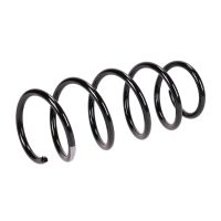 Coil spring in front