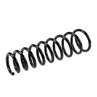 Coil spring in front