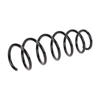 Coil spring in front